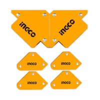 Juego de escuadras magnéticas mixtas para soldar 6 PCS Ingco