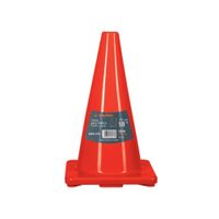 Cono de seguridad precaución  de 45 cm de PVC, Truper