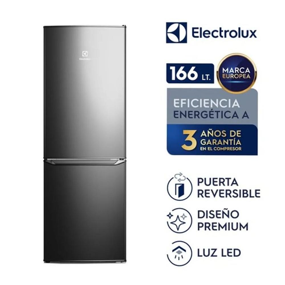 Refrigerador Frost Bottom Freezer 166 litros Negro Electrolux ERB162HB