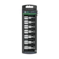 Juego de 7 dados cuadro 1/2"" punta torx, Truper