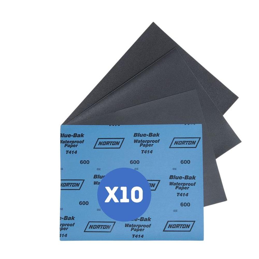 Lija de Fierro GR60 Pack 10 NORTON