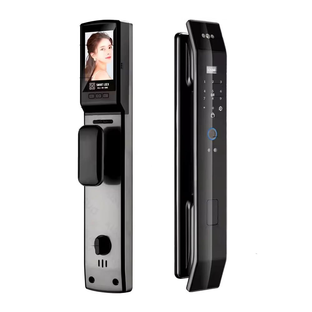 Cerradura Inteligente Reconocimiento Facial 3D Infrarrojo y batería de lítio Smart