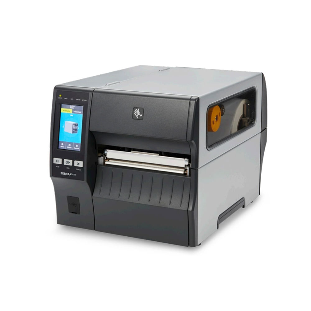 Impresora Zebra ZT421 Térmica Directa 203 dpi Conectividad Wi-Fi y LAN Ancho 6.6 167mm