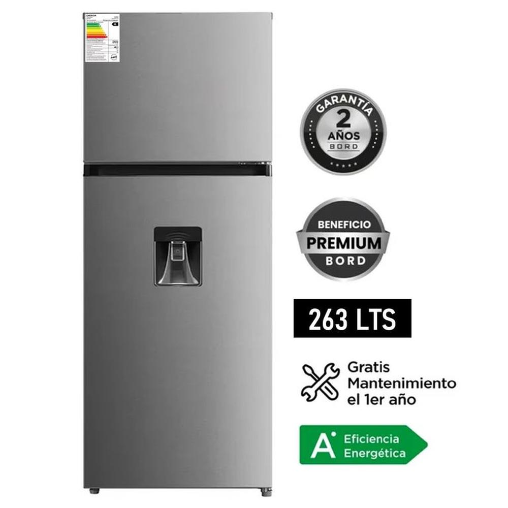 REFRIGERADORA BORD 263 LT NO FROST RE263NFSD-M SILVER