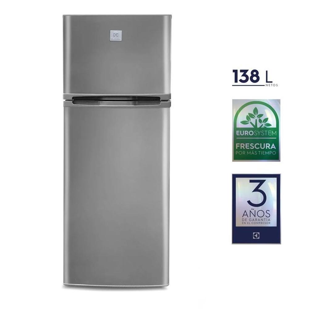 Refrigeradora Top Mount Frost 138 litros Gris Electrolux ERT18G2HNI