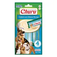 Snack Churu para Perros de Pollo Con Queso 4 Tubos x14gr