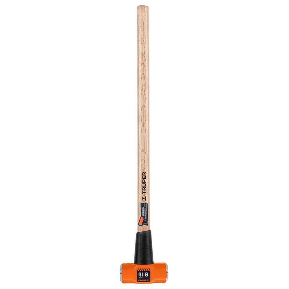 Comba  8 lb octagonal, mango de madera 36", Truper