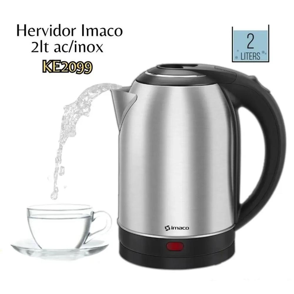 Hervidor Eléctrico 2 Litros Ac.inox KE2099 Imaco