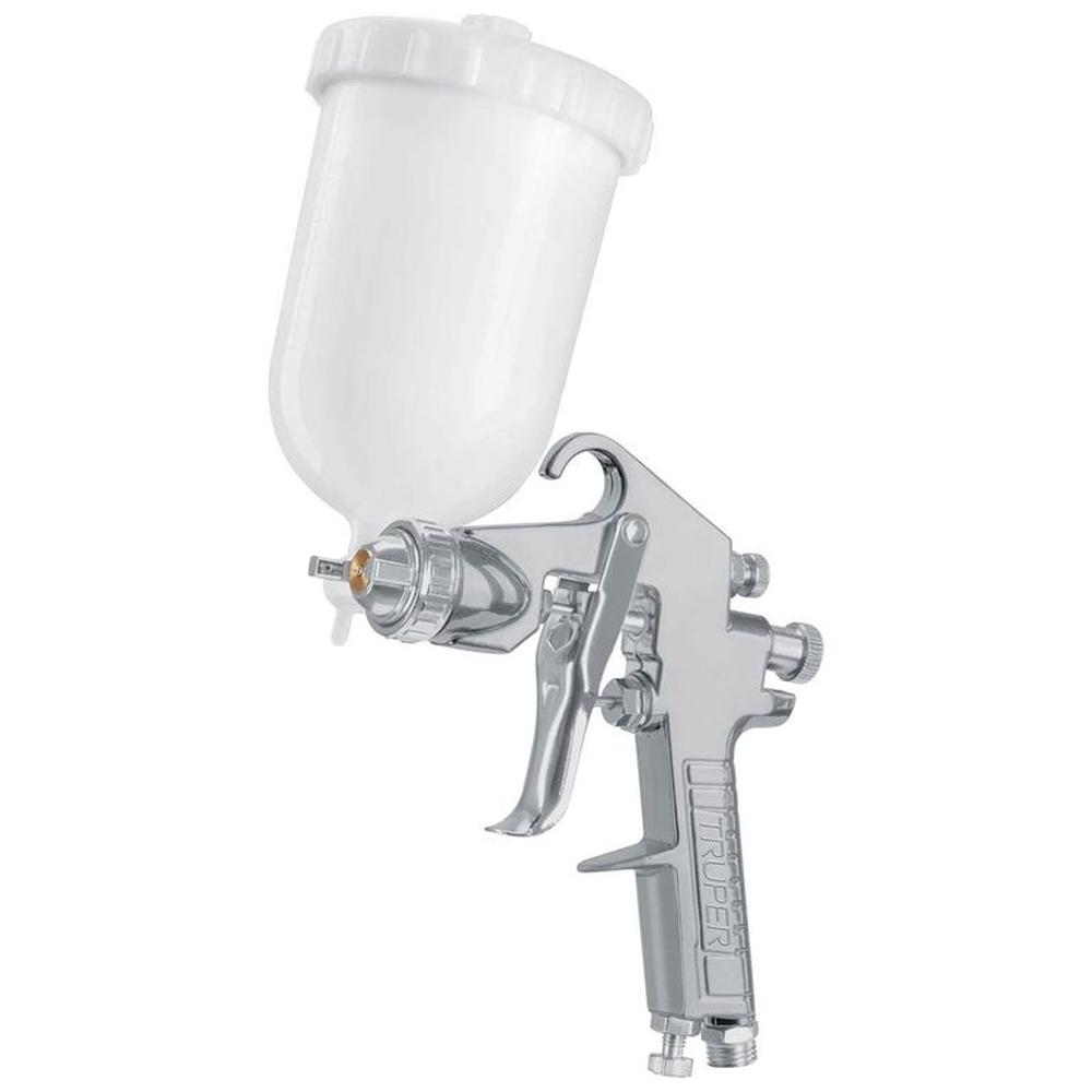 Pistola Pintar Truper Gravedad 17mm Vaso Plástico