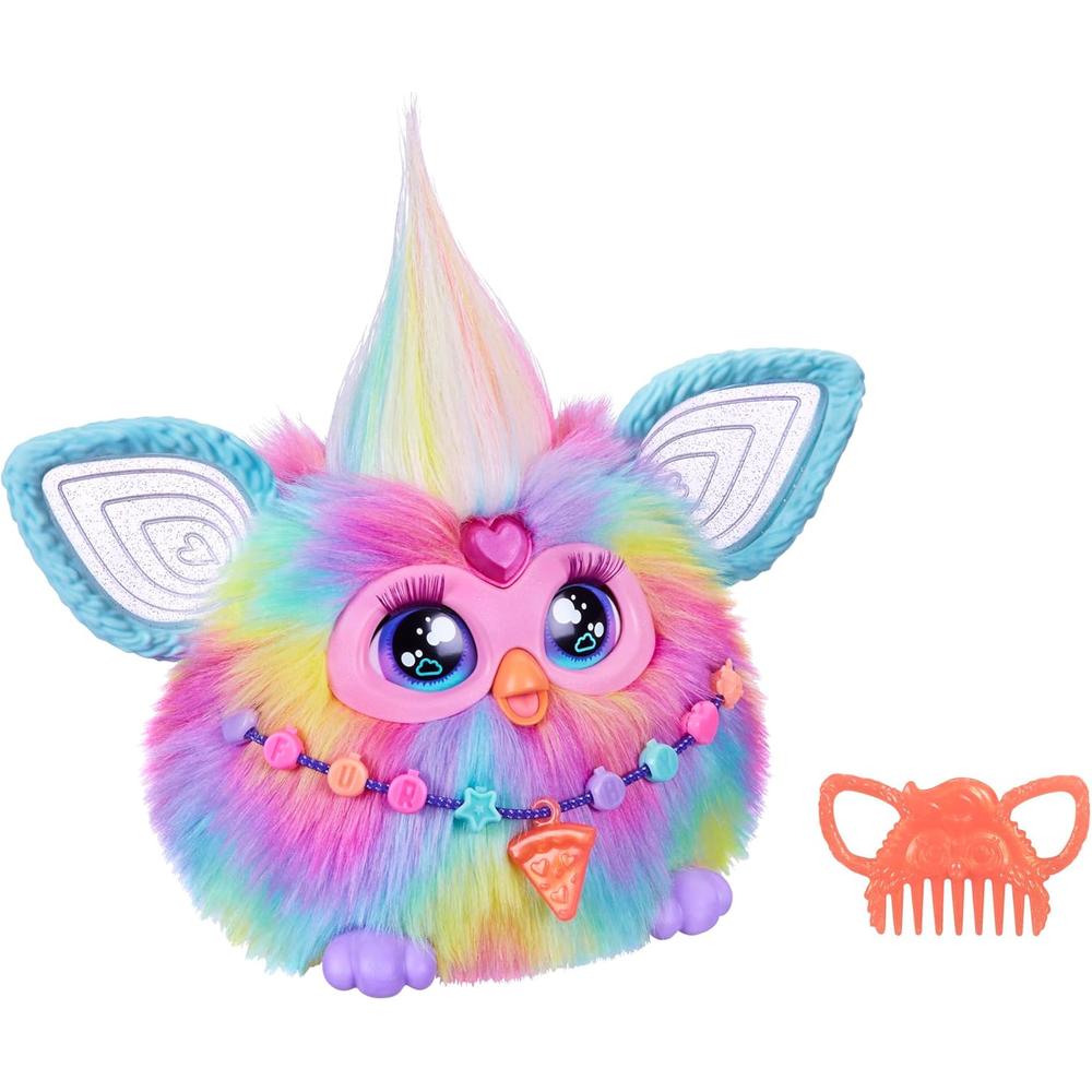 Furby Interactivo con 15 Accesorios | Tie Dye