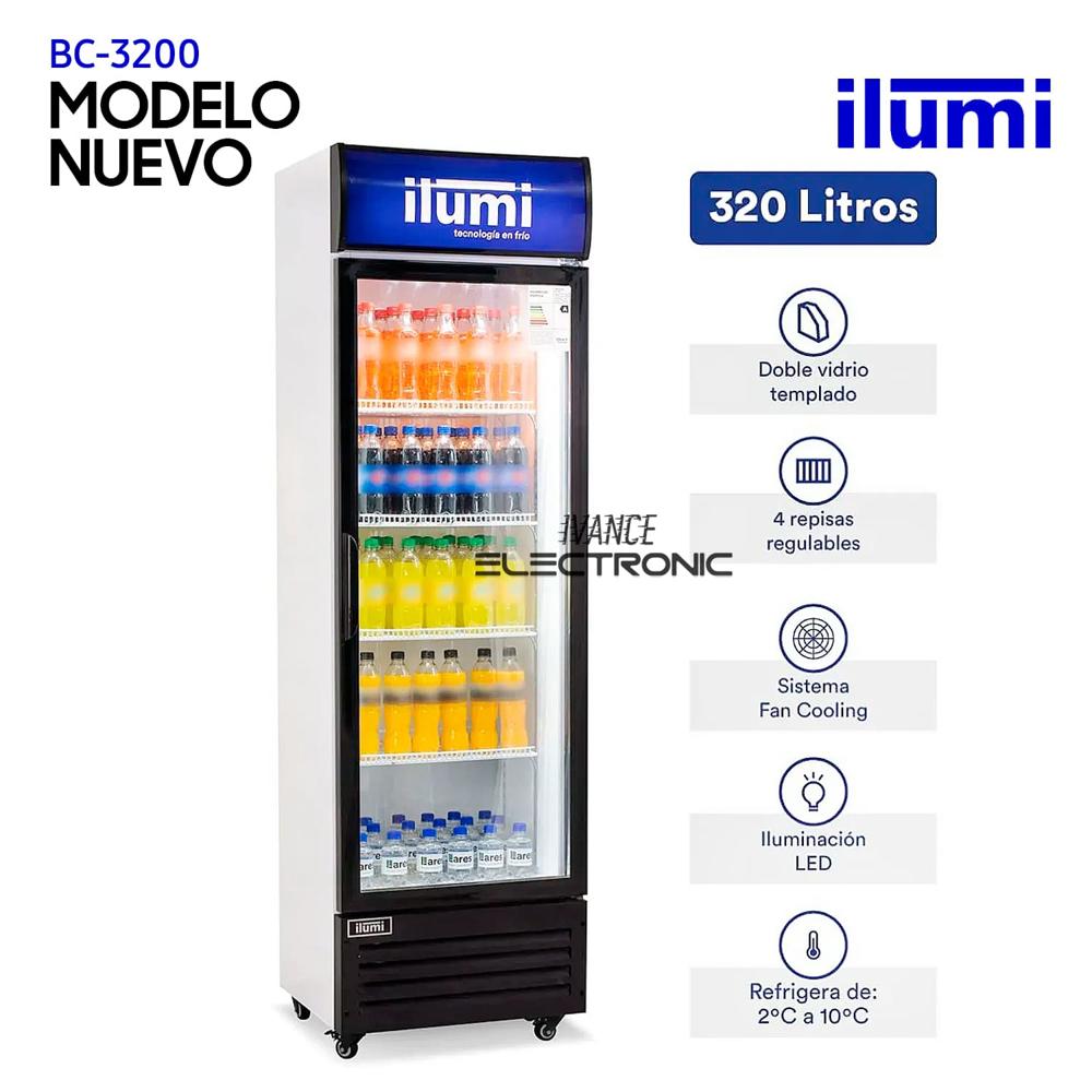Visicooler Ilumi 320 L BC-3200
