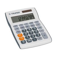 Calculadora de bolsillo  escritorio 8 x 12 - truper