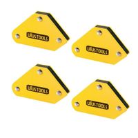 ESCUADRA MAGNETICA PARA SOLDAR SET DE SUJETADORES 4 PIEZAS 9LB