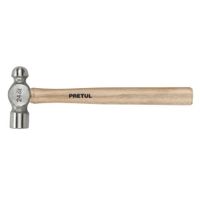 Martillo pulido de bola 24 oz mango madera, Pretul TRUPER