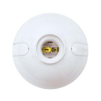 socket OVAL rosca E-27 color Blanco TL01004 P21B Wall Bticino