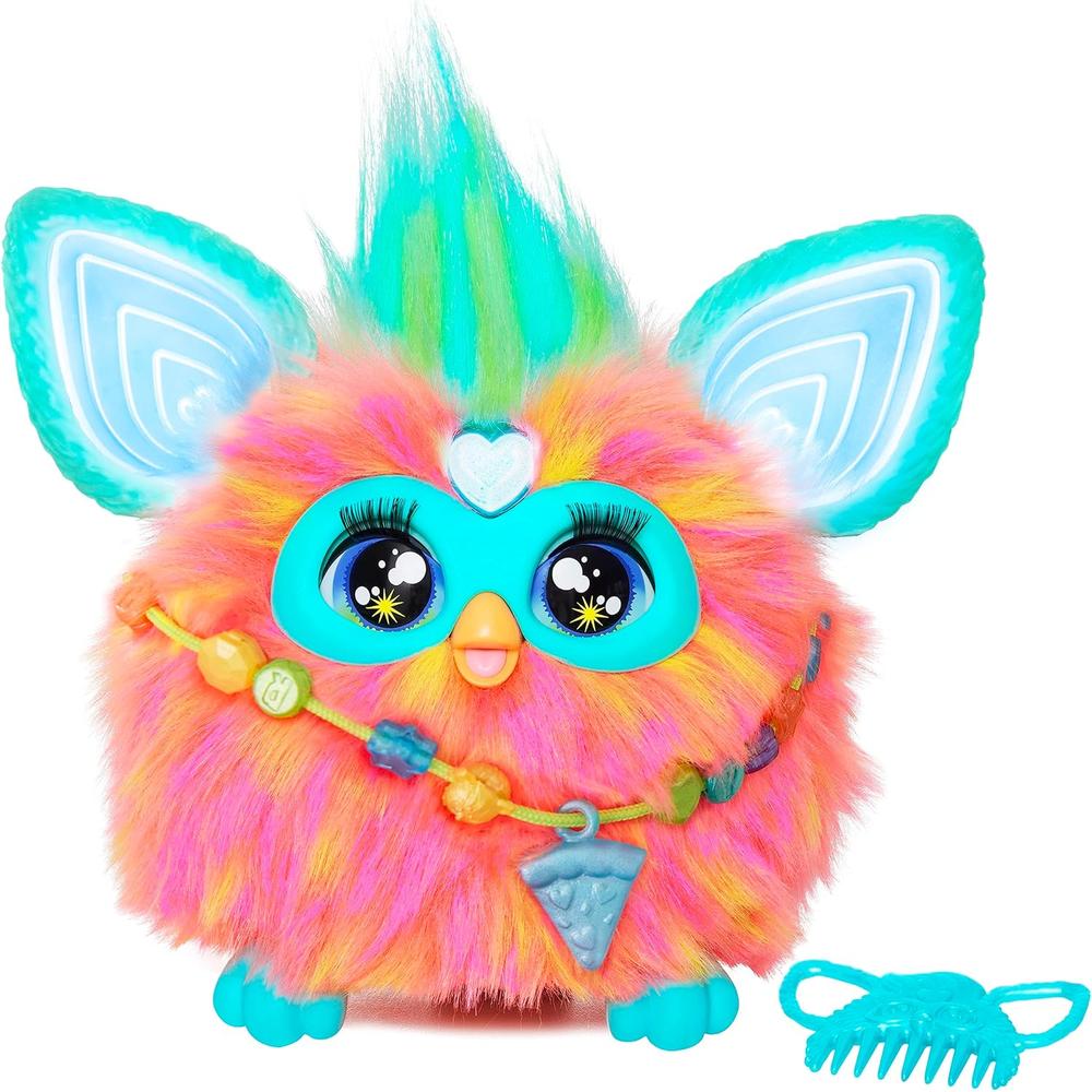Furby Interactivo con 15 Accesorios | Coral
