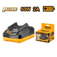 Cargador Rápido Inteligente para Batería Ingco 20V P20S FCLI2001