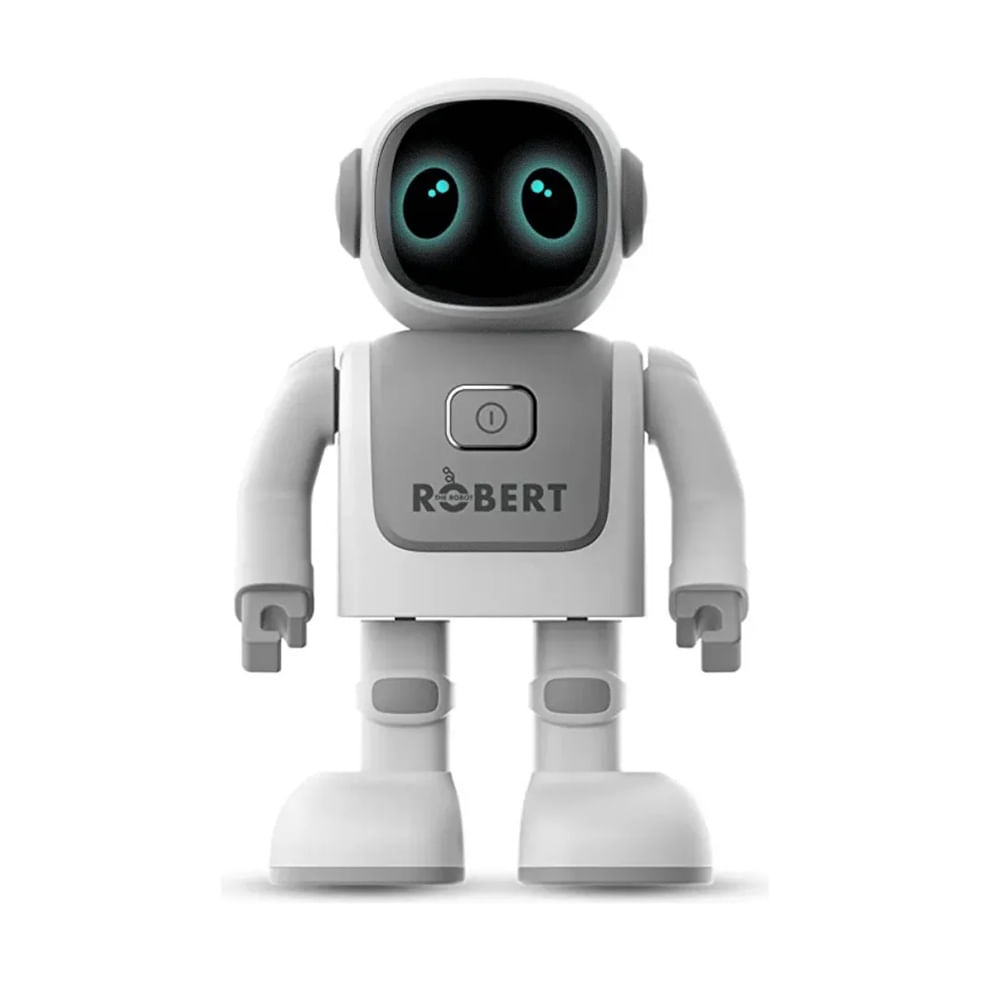 Robot Robert RS01 Altavoz Bailarín Interactivo Programable Grey