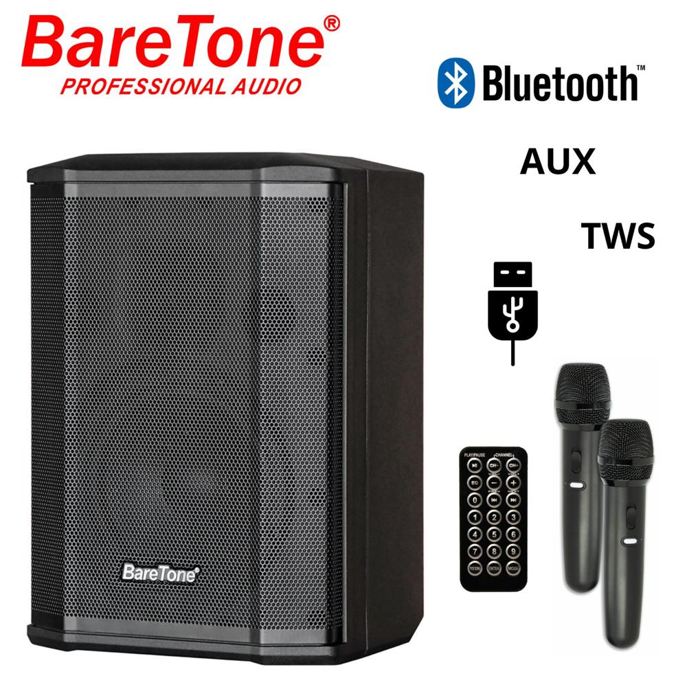 Parlante Baretone Profesional MAX B6 USB BT TWS Batería 6 hrs Aprox