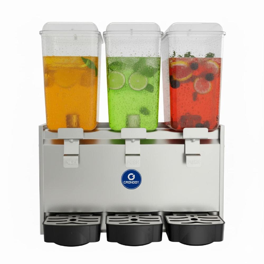 Dispensador Enfriador Grondoy 3 Tanques 18l Potente Dispensador Enfriador Grondoy 3 Tanques 18l Potente