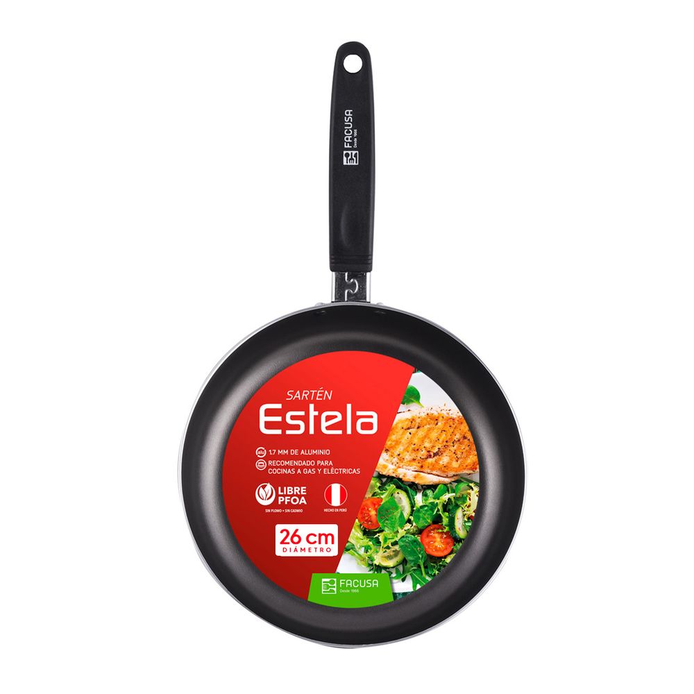 Sartén Estela 26cm FACUSA Antiadherente - 75145892
