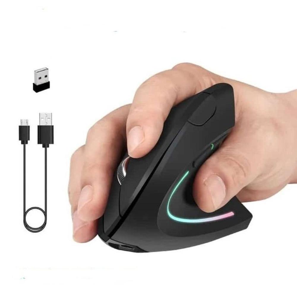 Mouse Vertical Inalámbrico Ergonómico Recargable Mouse Vertical Inalámbrico Ergonómico Recargable