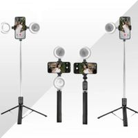 Palo Selfie Tripode Control Bluetooth Luz Led 1.7 M e t r o