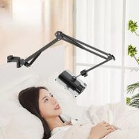 Soporte de Tablet Celular para Escritorio Plegable Giratorio