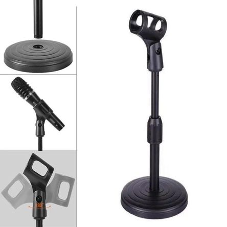 Soporte con Base de Escritorio Mesa para Microfono Soporte con Base de Escritorio Mesa para Microfono
