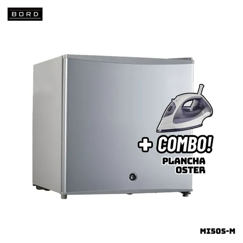 FRIGOBAR BORD 50 L SILVER - MI50S-M + PLANCHA OSTER Silver FRIGOBAR BORD 50 L SILVER - MI50S-M + PLANCHA OSTER Silver