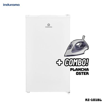 FRIGOBAR INDURAMA 90 L BLANCO - RI-101BL + PLANCHA OSTER Blanco FRIGOBAR INDURAMA 90 L BLANCO - RI-101BL + PLANCHA OSTER Blanco