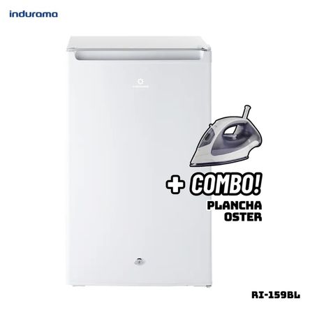 FRIGOBAR INDURAMA 122 L BLANCO - RI-159BL + PLANCHA OSTER Blanco FRIGOBAR INDURAMA 122 L BLANCO - RI-159BL + PLANCHA OSTER Blanco