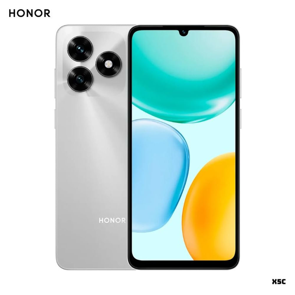 CELULAR HONOR X5C 4GB RAM 64GB ROM - PLATA METEORO