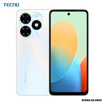 CELULAR TECNO SPARK GO 2024 2GB RAM 64GB ROM - MISTERY WHITE Mistery White CELULAR TECNO SPARK GO 2024 2GB RAM 64GB ROM - MISTERY WHITE Mistery White