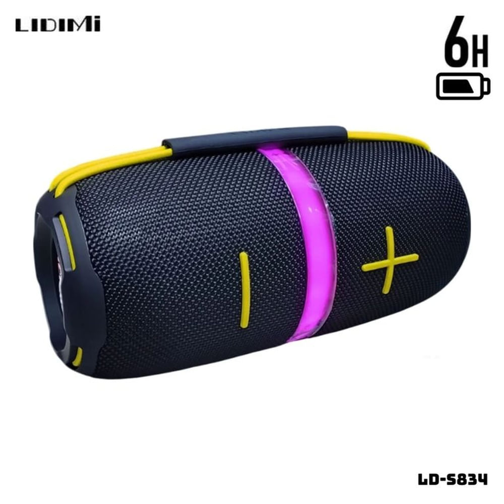 PARLANTE LIDIMI BLUETOOTH 24W NEGRO - LD-S834