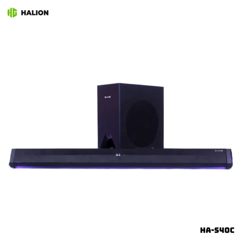 SOUNDBAR HALION NEGRO 120W - HA-S40C SOUNDBAR HALION NEGRO 120W - HA-S40C