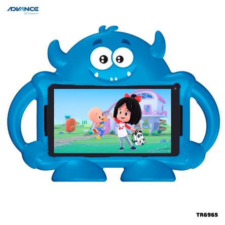 TABLET PARA NIÑOS ADVANCE PRIME 7 PULGADAS 2GB RAM 32GB ROM - TR6965 + CASE ALIEN AZUL TABLET PARA NIÑOS ADVANCE PRIME 7 PULGADAS 2GB RAM 32GB ROM - TR6965 + CASE ALIEN AZUL