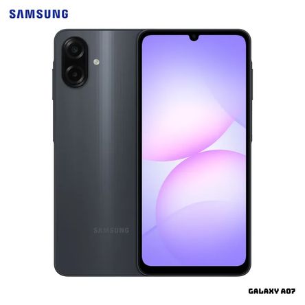 CELULAR SAMSUNG GALAXY A07 4GB RAM 64GB ROM - NEGRO Negro