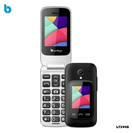 CELULAR BASICO LANDBYTE LT1448 4G DUAL SIM - NEGRO Negro