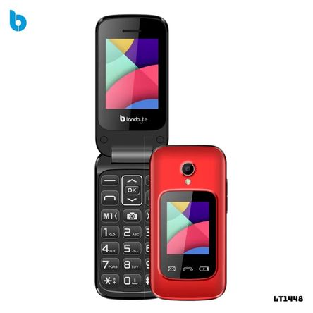 CELULAR BASICO LANDBYTE LT1448 4G DUAL SIM - ROJO Rojo CELULAR BASICO LANDBYTE LT1448 4G DUAL SIM - ROJO Rojo