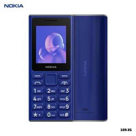 CELULAR BASICO NOKIA 105 2G DUAL SIM - AZUL Azul