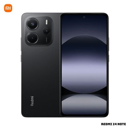 CELULAR XIAOMI REDMI NOTE 14 8GB RAM 256GB ROM - NEGRO OCASO Negro Ocaso