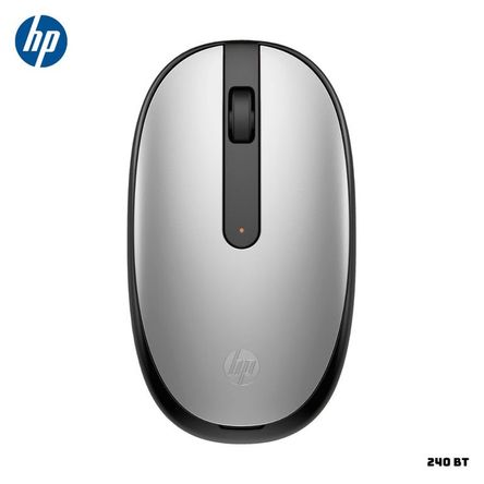 MOUSE INALAMBRICO HP 240 DISEÑO AMBIDIESTRO 1600 DPI - PLATEADO MOUSE INALAMBRICO HP 240 DISEÑO AMBIDIESTRO 1600 DPI - PLATEADO