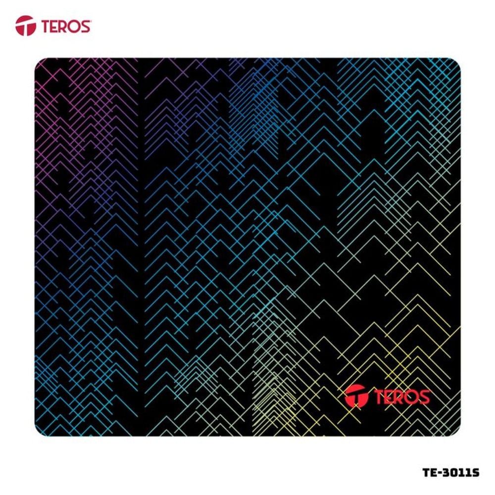 MOUSE PAD TEROS NEGRO CON DISEÑO - TE-3011S MOUSE PAD TEROS NEGRO CON DISEÑO - TE-3011S