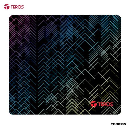 MOUSE PAD TEROS NEGRO CON DISEÑO - TE-3011S MOUSE PAD TEROS NEGRO CON DISEÑO - TE-3011S