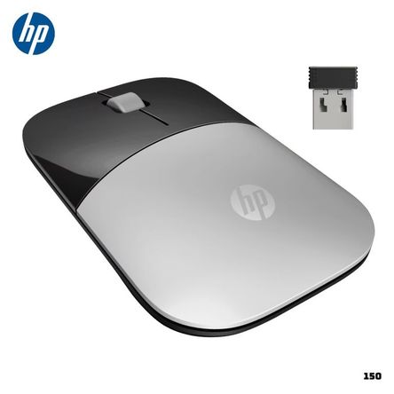 MOUSE INALAMBRICO HP Z3700 1600 DPI - PLATEADO MOUSE INALAMBRICO HP Z3700 1600 DPI - PLATEADO