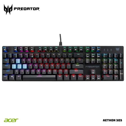 TECLADO GAMER ACER PREDATOR ANTI-GHOSTING - AETHON 303 TECLADO GAMER ACER PREDATOR ANTI-GHOSTING - AETHON 303