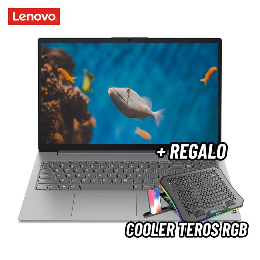 LAPTOP LENOVO V15 G4 AMN 15.6 FHD AMD RYZEN 3 7320U 8GB RAM 256GB SSD + COOLER TEROS
