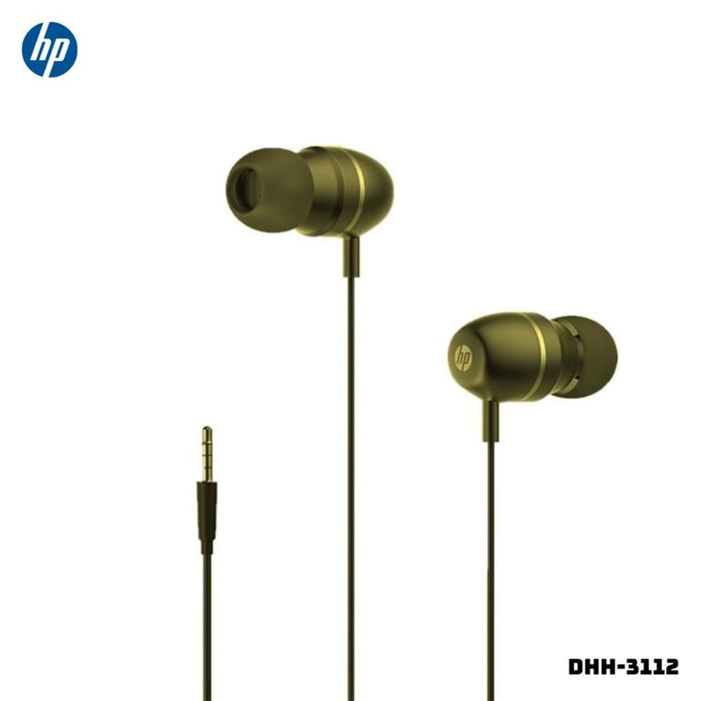 AUDIFONOS HP ALAMBRICOS DHH-3112 - DORADO
