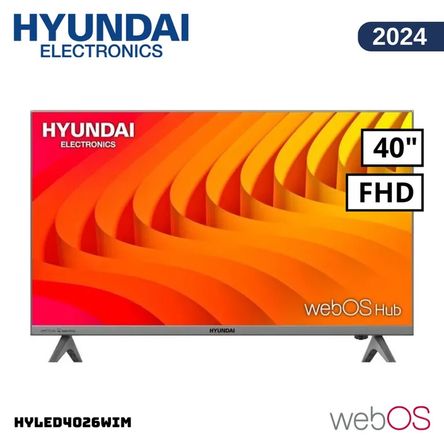 TELEVISOR HYUNDAI 40 SMART TV WEBOS HUB FHD LED - HYLED4026WIM Negro TELEVISOR HYUNDAI 40 SMART TV WEBOS HUB FHD LED - HYLED4026WIM Negro